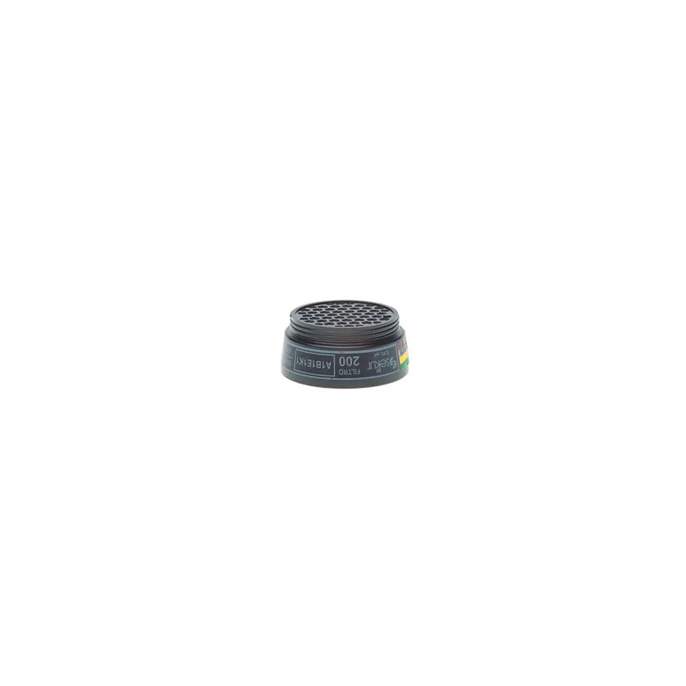 FILTRO ANTIGAS SERIE 200 A1 B1 E1 K1 PER MASCHERA POLIMASK100