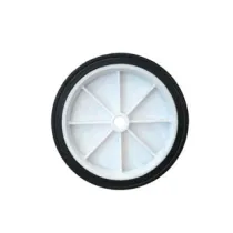 RUOTA PER CARRELLO PORTACASSE PIENA MM.150