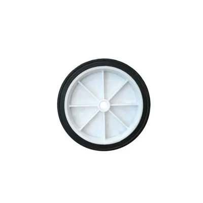 RUOTA PER CARRELLO PORTACASSE PIENA MM.150