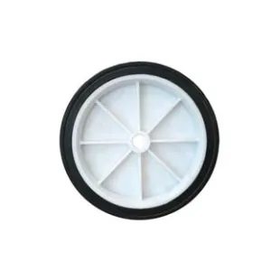 RUOTA PER CARRELLO PORTACASSE PIENA MM.150