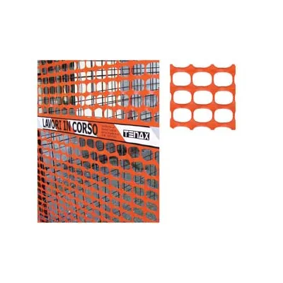 RETE IN PLASTICA PER CANTIERI "AREA CANTIERE"