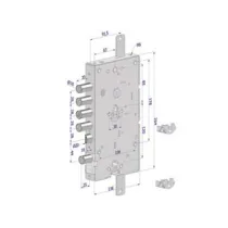 SERRATURA TRIPLICE APPLICARE PORTE BLINDATE CIL.EU REVERSIBILE 268