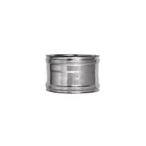 RACCORDO PER TUBO ACCIAIO INOX F/F 304 MONOPARETE SPESSORE MM.0