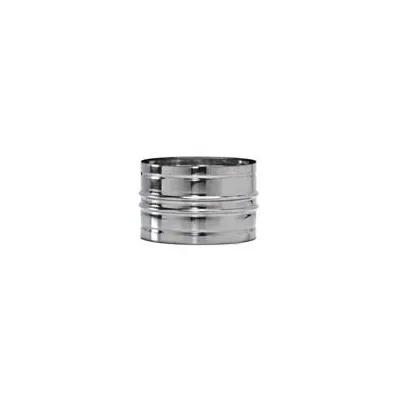 RACCORDO PER TUBO ACCIAIO INOX M/M 304 MONOPARETE SPESSORE MM.0