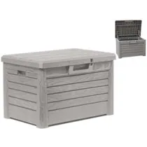 BAULE COMPACT BOX FLORIDA LT.120 P/INTERNO/ESTERNO GRIGIO TORT.ART.158