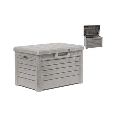 BAULE COMPACT BOX FLORIDA LT.120 P/INTERNO/ESTERNO GRIGIO TORT.ART.158