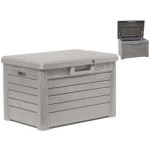 BAULE COMPACT BOX FLORIDA LT.120 P/INTERNO/ESTERNO GRIGIO TORT.ART.158
