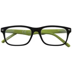 OCCHIALE LETTURA MONTATURA POLICARBONATO NERO/VERDE B3