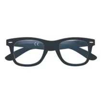OCCHIALE LETTURA MONTATURA POLICARBONATO NERO SOFT TOUCH PR65