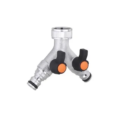 PRESA A 2 VIE REGOLABILI F 3/4” METAL-JET IN BLISTER 9602