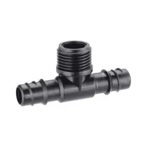 RACCORDO PER MICROIRRIGAZIONE TUBO 1/2" A 3 VIE M 1/2" IN BL. 91072