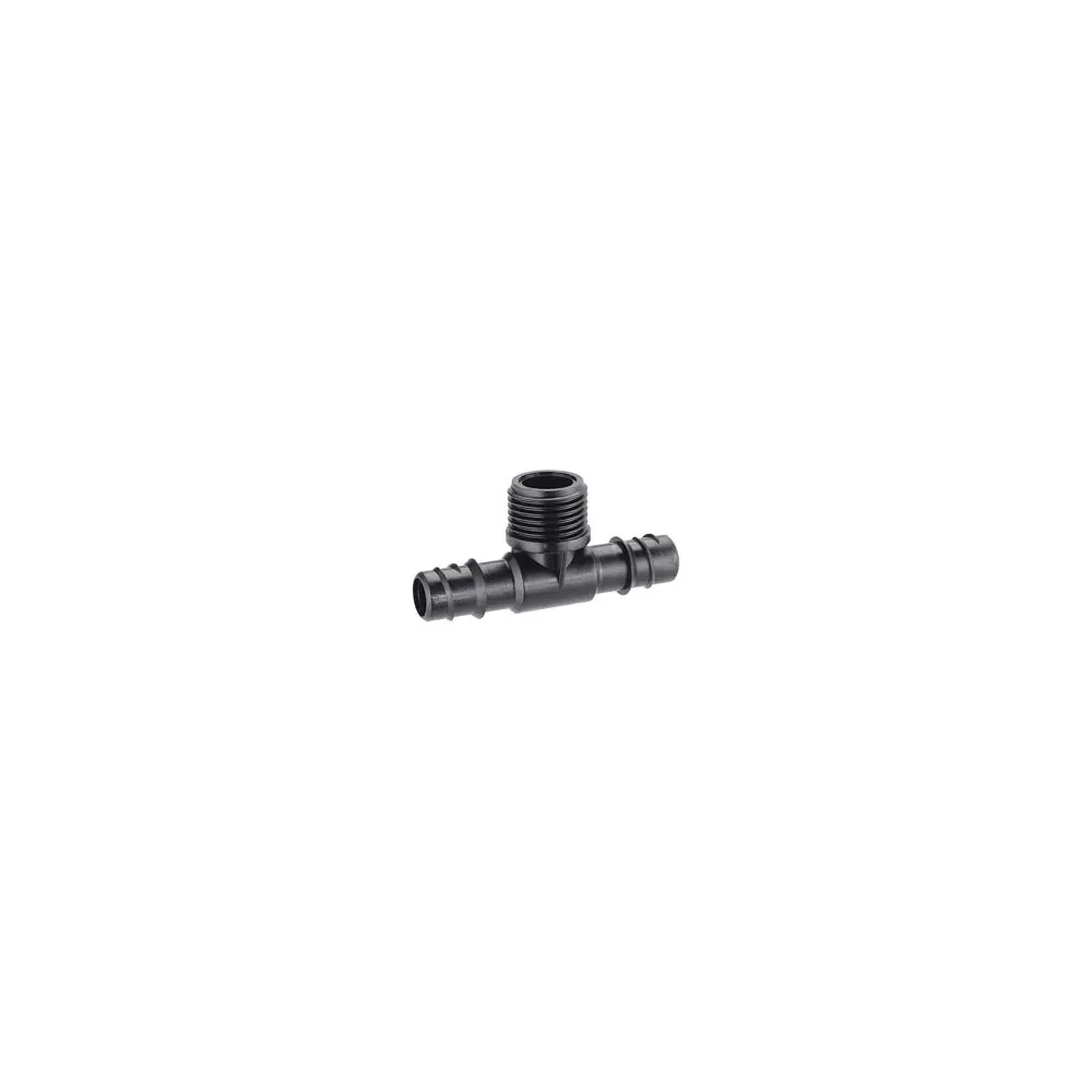 RACCORDO PER MICROIRRIGAZIONE TUBO 1/2" A 3 VIE M 1/2" IN BL. 91072