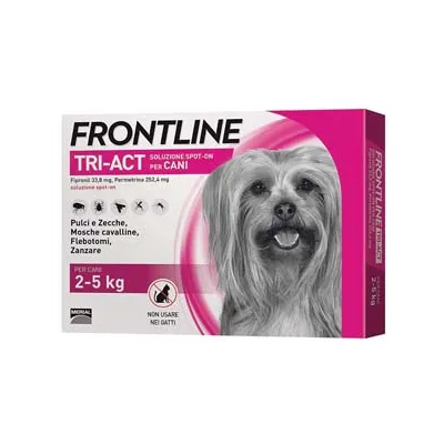 FRONTLINE TRI-ACT SPOT-ON PER CANI "XS"