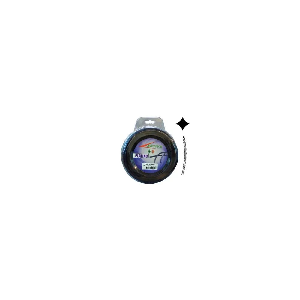 FILO NYLON "PLATINO" SEGHETTATO VIOLA  PER DECESPUGLIATORI
