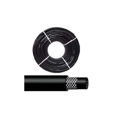 TUBO PER COMPRESSORI IN PVC NERO RINFORZATO