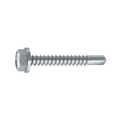VITE TIRAFONDI PER METALLO AUTOPERFORANTE IN ACCIAIO ZINCATO BIANCO