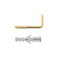 TASSELLO IN NYLON APPENDIQUADRO CON GANCIO OTTONATO PA 6 ES/P5