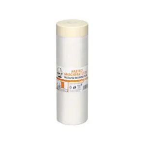 NASTRO CARTA ADESIVO + FILM HDPE TRASPARENTE