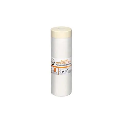 NASTRO CARTA ADESIVO + FILM HDPE TRASPARENTE