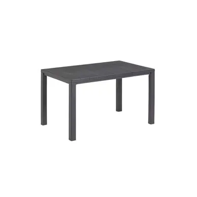TAVOLO DA GIARDINO "JULIE" WOODLOOK GRAPHITE CM.147x90x75H