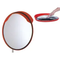 SPECCHIO STRADALE PARABOLICO INFRANGIBILE IN POLICARBONATO