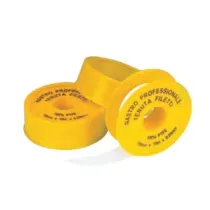 NASTRO TEFLON IN PTFE PROFESSIONALE PER GAS MM.19 MT.15 MM.0