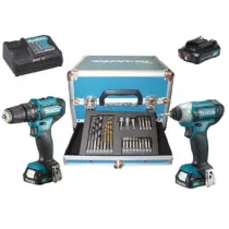 KIT TRAPANO HP333D+TRAPANO TD110D 3 BATT. LITIO 12V 2AH (CLX228SAX2)
