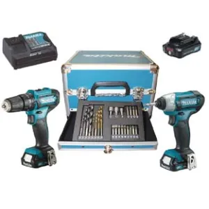 KIT TRAPANO HP333D+TRAPANO TD110D 3 BATT. LITIO 12V 2AH (CLX228SAX2)