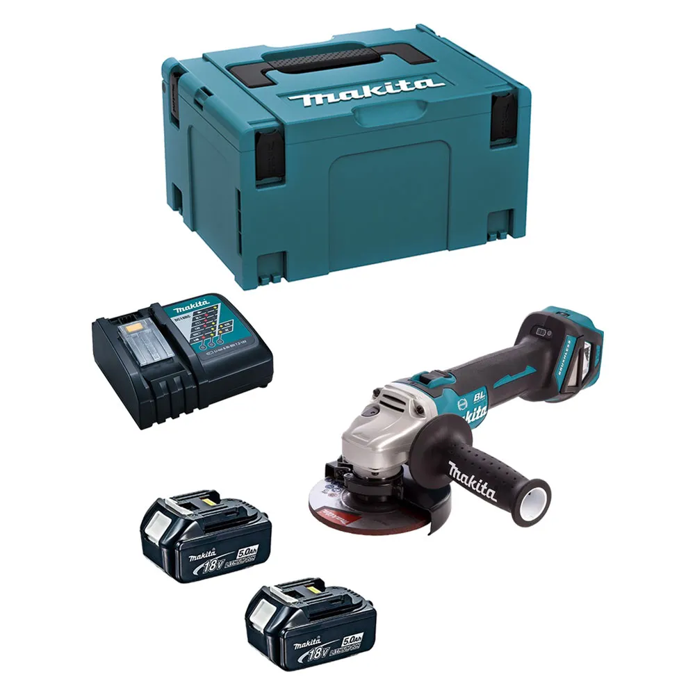 SMERIGLIATRICE ANGOLARE A BATTERIA 'DGA513RTJ' 18V batt.5 SMERIGLIATRICE ANGOLARE A BATTERIA 'DGA513RTJ' 18V batt.5