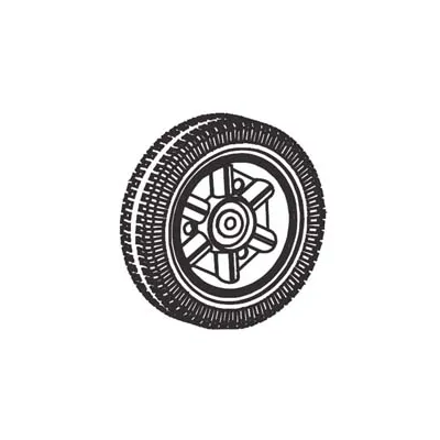 RUOTA PER BARBECUE A GAS