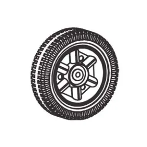 RUOTA PER BARBECUE A GAS