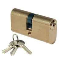 CILINDRO INFILARE OVALE OTTONE LUCIDO 2302