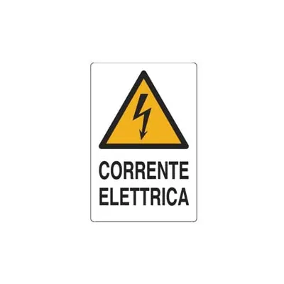 CARTELLO "CORRENTE ELETTRICA"