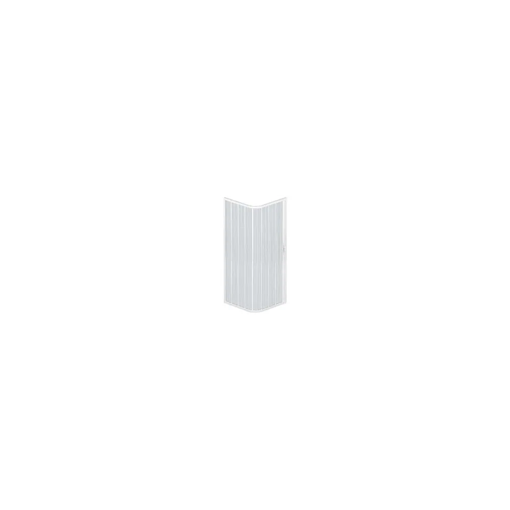 BOX DOCCIA 'LUNA' AD ANGOLO 1 PORTA ESTENSIBILE IN PVC