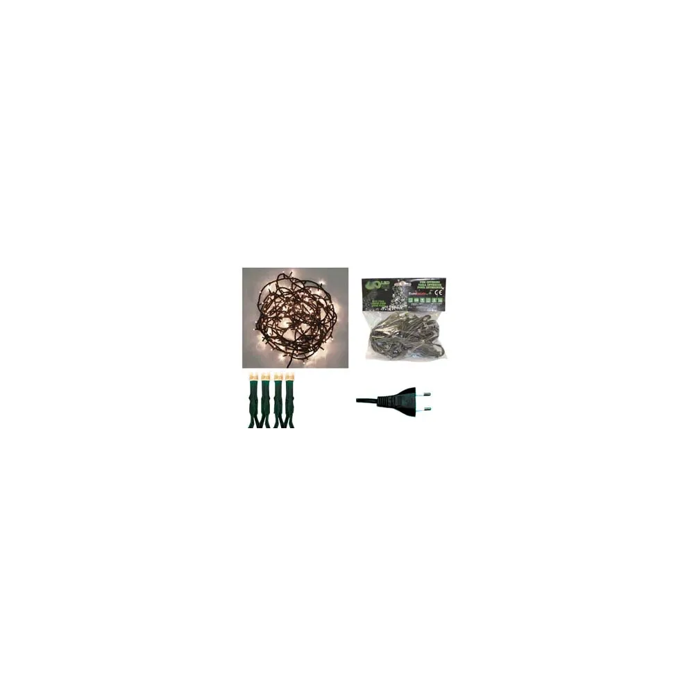 LUCCIOLE A LED BIANCO CALDO LUCE FISSA PER INTERNO