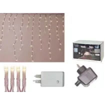 TENDA SFALSATA 150 LED BIANCO CALDO PER ESTERNO CON GIOCO LUCI