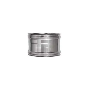 RACCORDO PER TUBO ACCIAIO INOX F/F 304 MONOPARETE SPESSORE MM.0