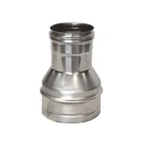 RIDUZIONE PER TUBO ACCIAIO INOX AISI 304 F/M MONOPARETE SPESS. MM.0