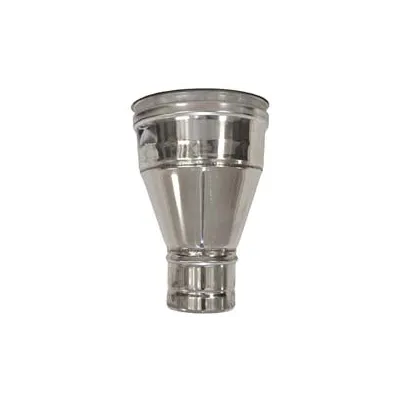 AUMENTO PER TUBO ACCIAIO INOX AISI 304 F/M MONOPARETE SPESSORE MM.0