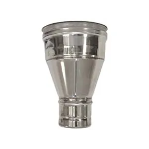 AUMENTO PER TUBO ACCIAIO INOX AISI 304 F/M MONOPARETE SPESSORE MM.0