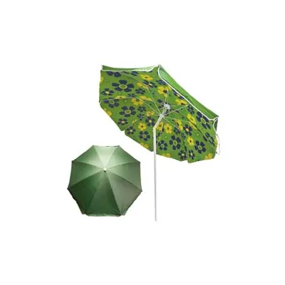 OMBRELLONE DA SPIAGGIA IN POLIESTERE DOPPIO VERDE CM.200