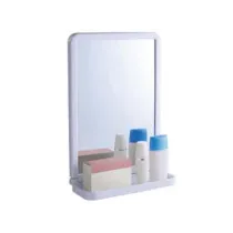 SPECCHIO BAGNO CON MENSOLA IN ABS