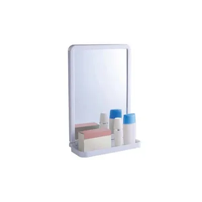 SPECCHIO BAGNO CON MENSOLA IN ABS