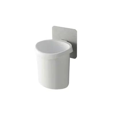 PORTASPAZZOLINO BAGNO IN ABS