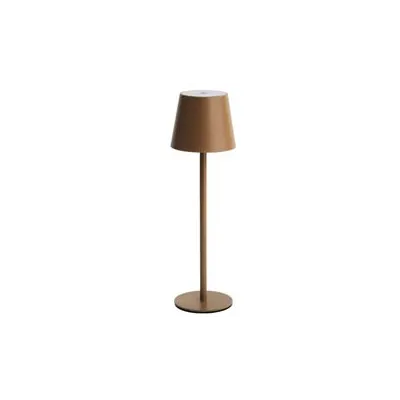LAMPADA DA TAVOLO A LED RICARICABILE BRONZO