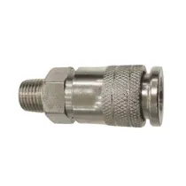 RUBINETTO RAPIDO PROFILO GERMANIA FILETTATO MASCHIO 1/4" P/COMPRESSORE