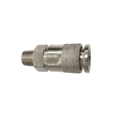 RUBINETTO RAPIDO PROFILO GERMANIA FILETTATO MASCHIO 1/4" P/COMPRESSORE
