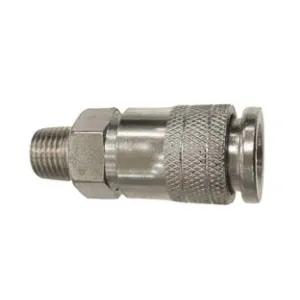 RUBINETTO RAPIDO PROFILO GERMANIA FILETTATO MASCHIO 1/4" P/COMPRESSORE