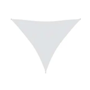 VELA OMBREGGIANTE HDPE TRIANGOLARE BIANCA