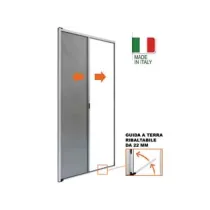 ZANZARIERA A RULLO LATERALE STRUTTURA IN ALLUMINIO COLORE BIANCA